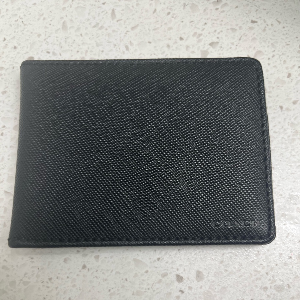 Coach Black Men's Bifold Wallet